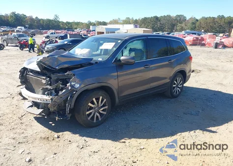 2019 Honda Pilot Ex z USA, uszkodzony, nr VIN 5FNYF5H33KB005789